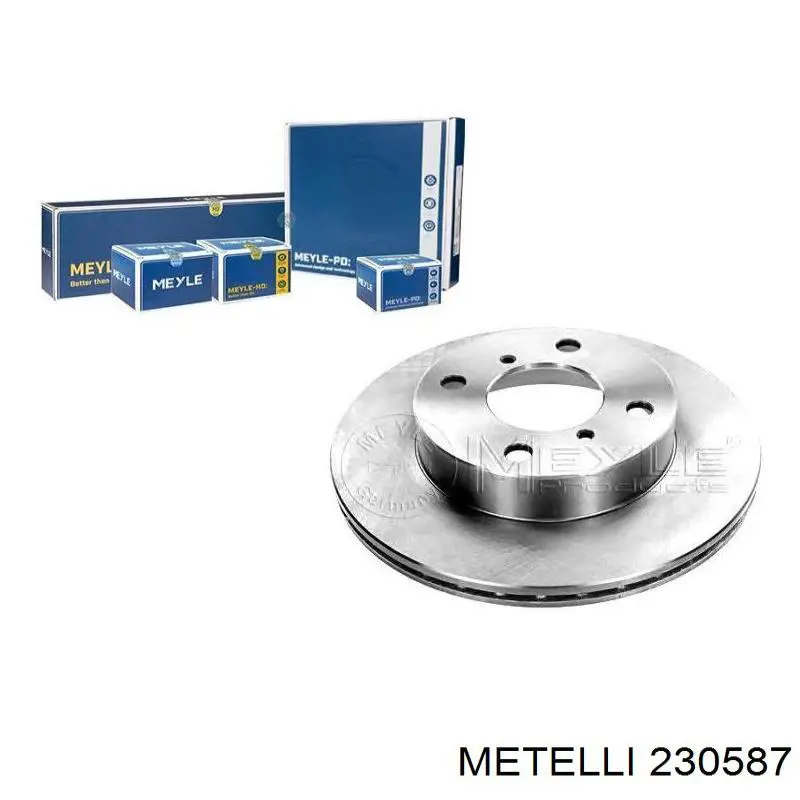 Купити 230587 Metelli Ротор гальмівний