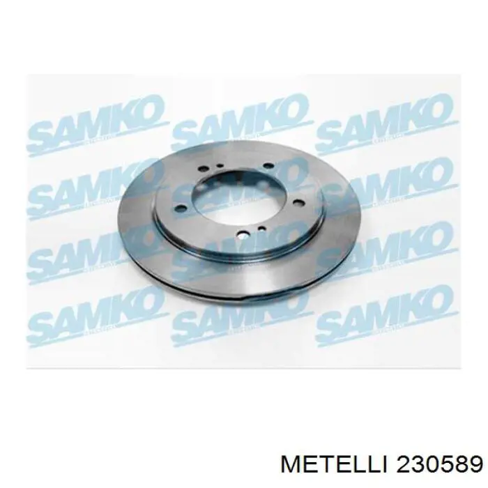Диск переднього гальма Metelli 230589 ціна, від 29.68 USD