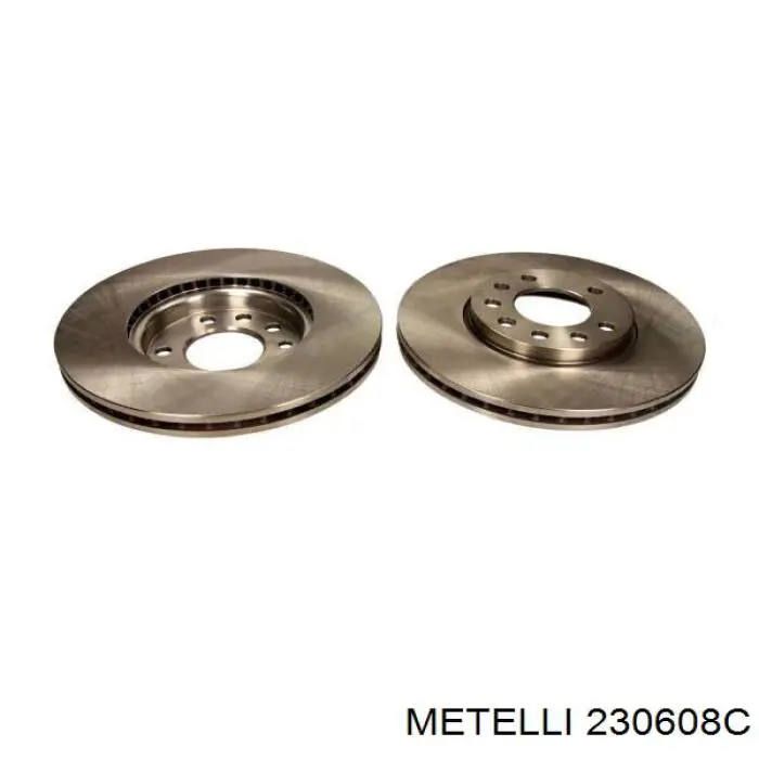 230608C Metelli Гальмо дискове переднє