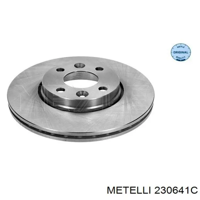 230641C Metelli Гальмо дискове переднє
