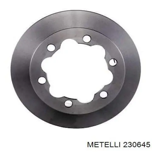 Купити 230645 Metelli Диск заднього гальма