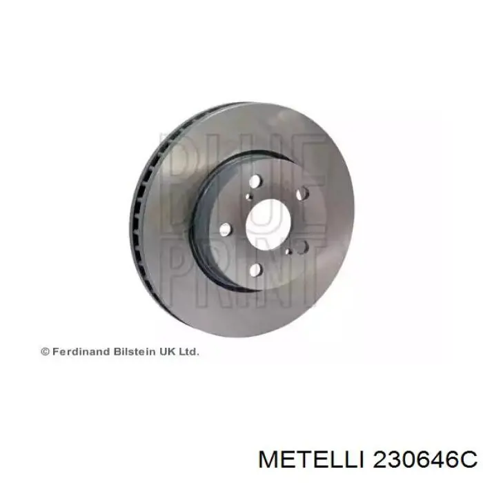 230646C Metelli Гальмо дискове переднє