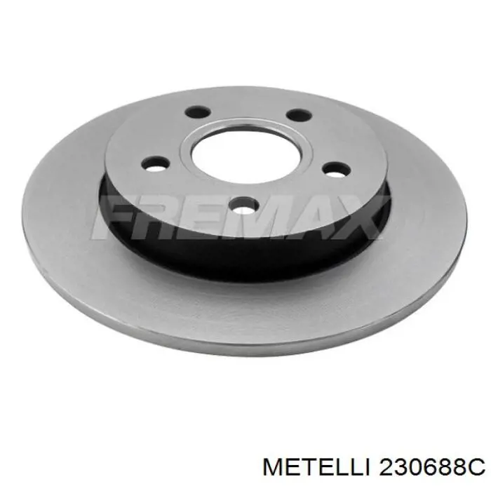 Задні дискові гальма Metelli 230688C ціна, від 26.59 USD