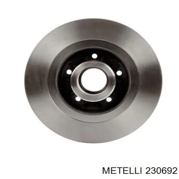 Купити 230692 Metelli Диск заднього гальма