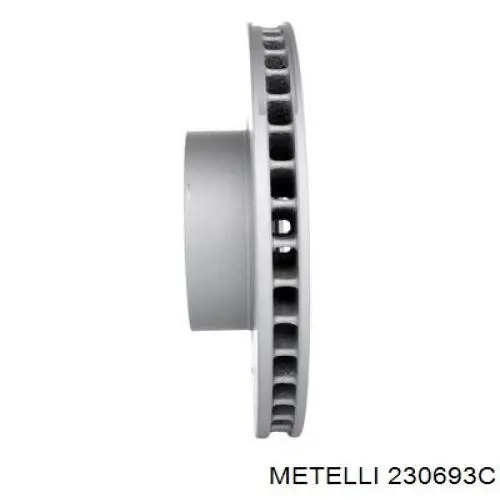Диск переднього гальма Metelli 230693C ціна, від 69.48 USD