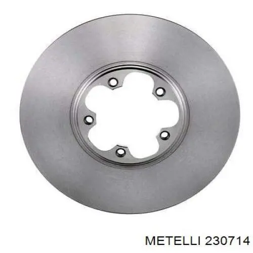 Диск гальмівний передній Metelli 230714