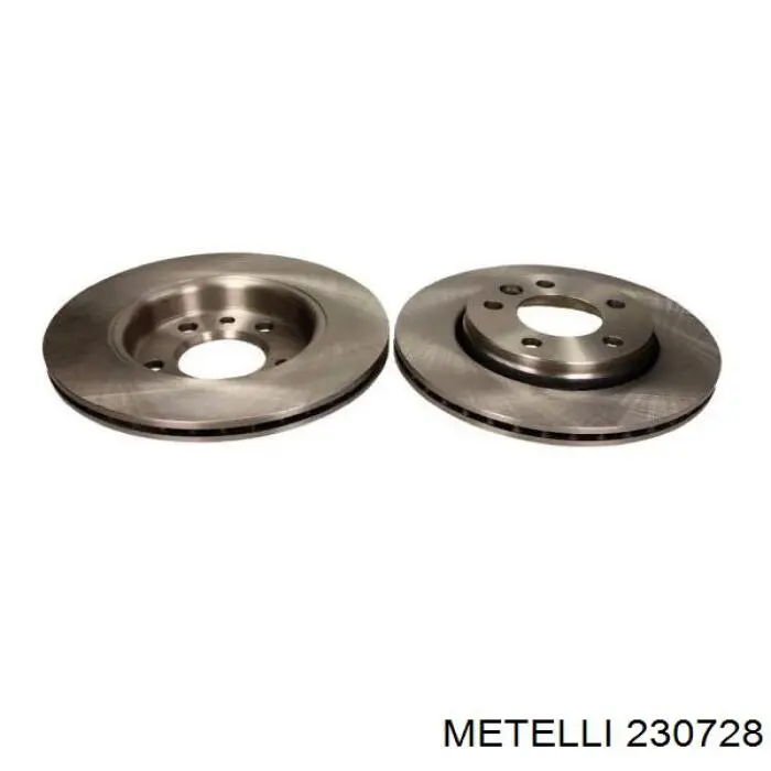 Купити 230728 Metelli Диск заднього гальма