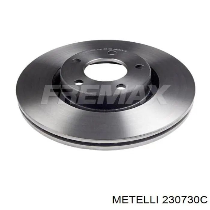 Диск переднього гальма Metelli 230730C ціна, від 50.09 USD