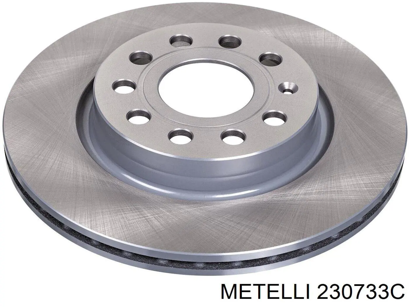 230733C Metelli диск гальмівний передній