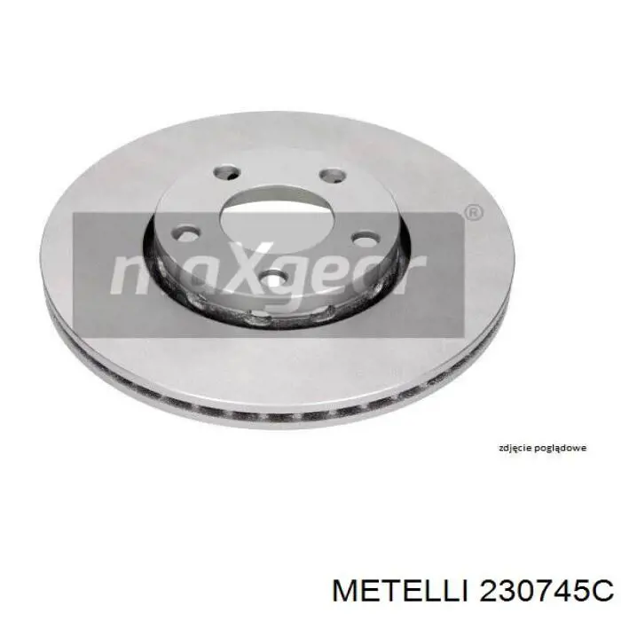 Купити 230745C Metelli Ремкомплект передніх гальм