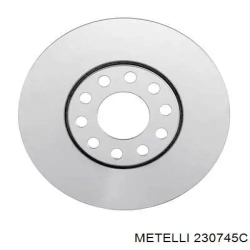 Ремкомплект передніх гальм Metelli 230745C ціна, від 37.50 USD