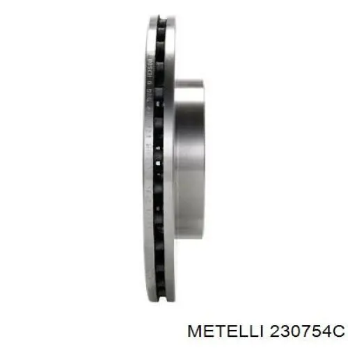 Диск гальмівний передній Metelli 230754C