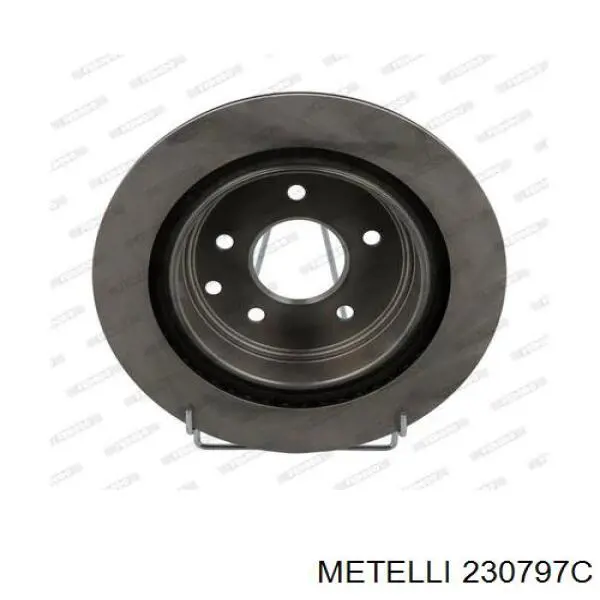 Купити 230797C Metelli Диск заднього гальма