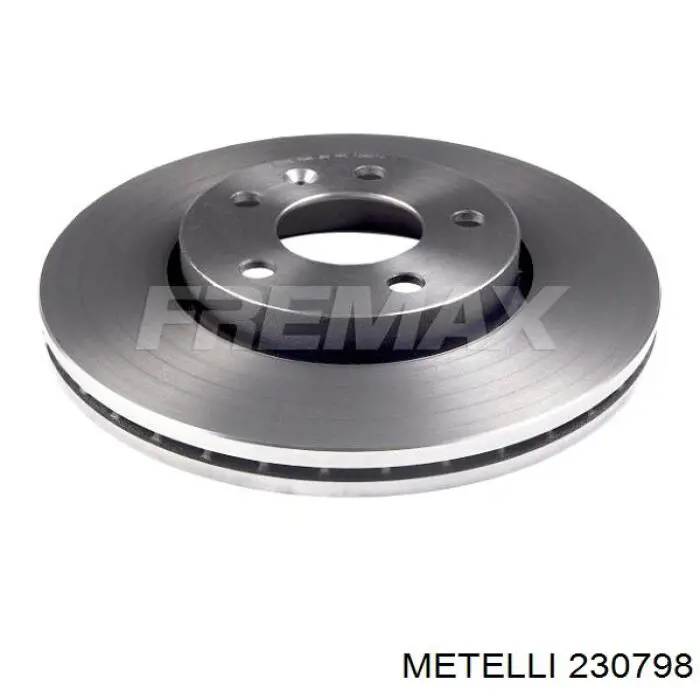 230798 Metelli Гальмо дискове переднє