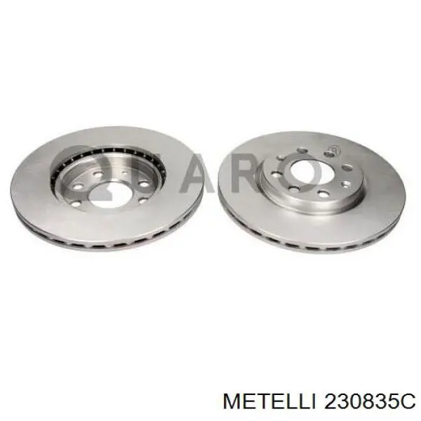 230835C Metelli Гальмо дискове переднє