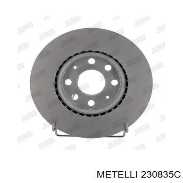 Диск переднього гальма Metelli 230835C ціна, від 27.62 USD