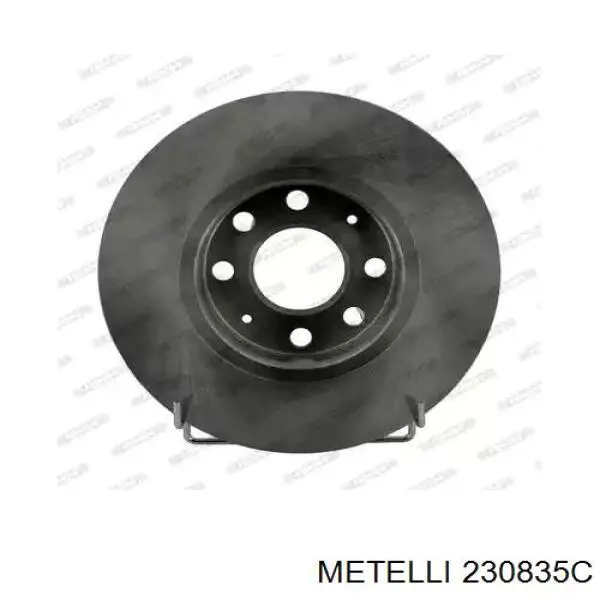 Гальмівні диски передні 230835C Metelli