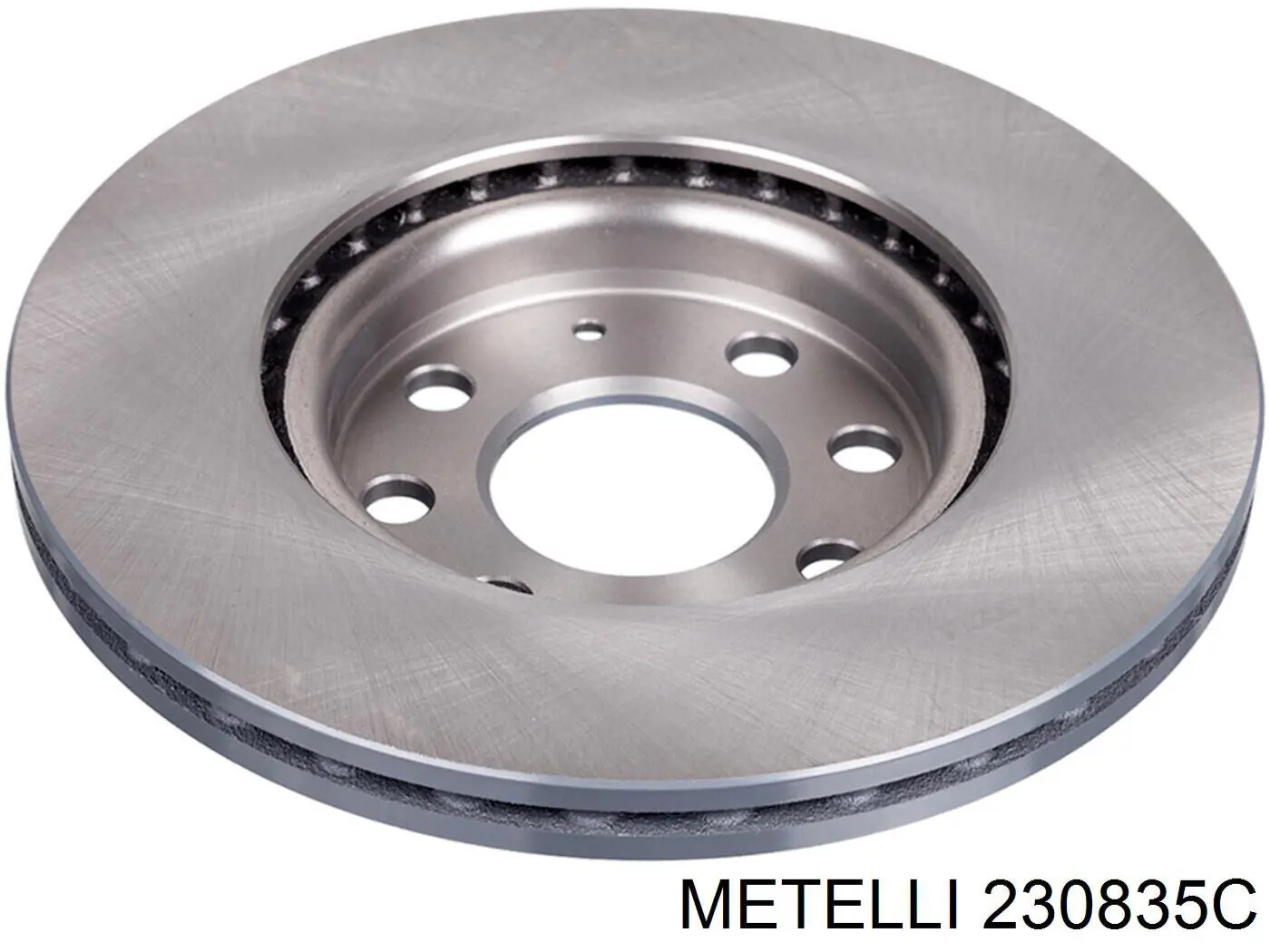 Диск гальмівний передній Metelli 230835C