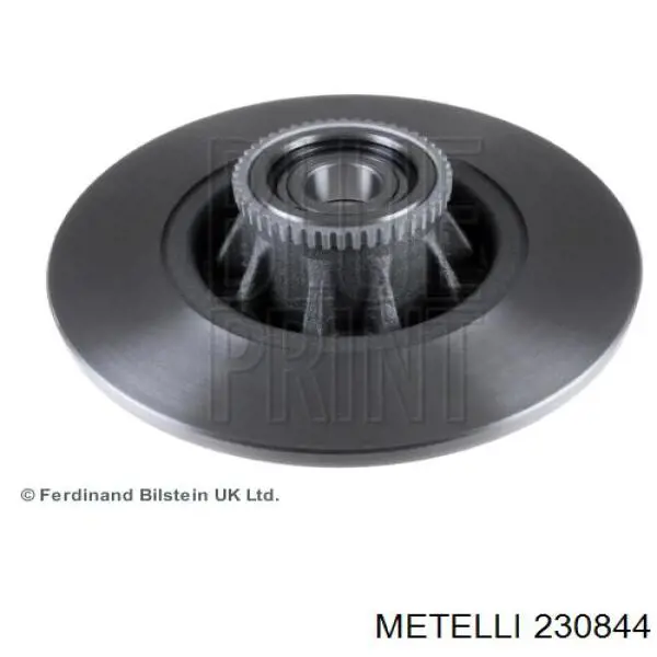 Купити 230844 Metelli Диск заднього гальма