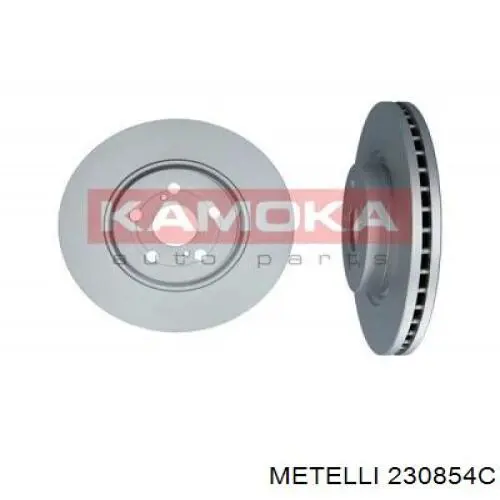 Диск гальмівний передній Metelli 230854C