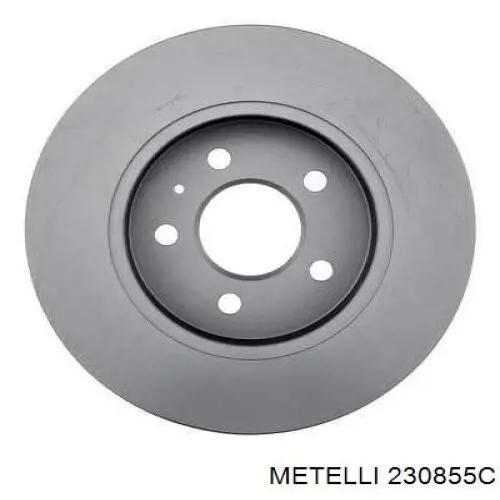 Диск гальмівний задній Metelli 230855C
