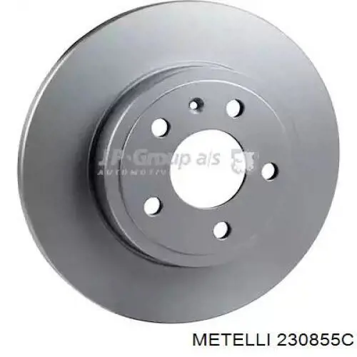 Купити 230855C Metelli Диск заднього гальма