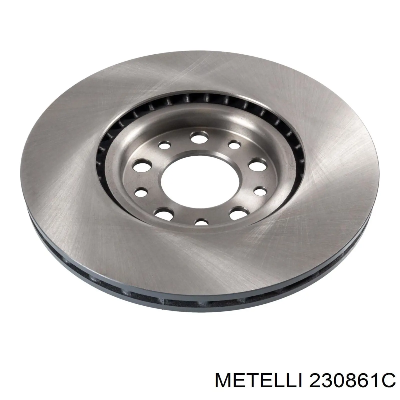 Диск гальмівний передній Metelli 230861C