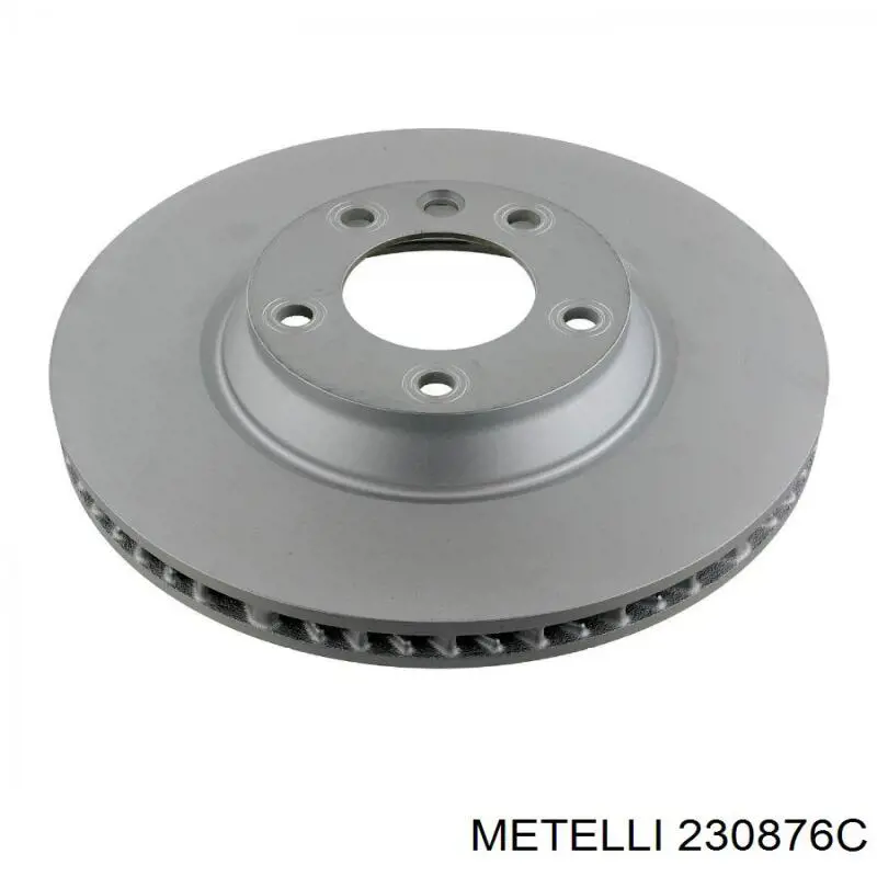 Диск переднього гальма Metelli 230876C ціна, від 123.89 USD