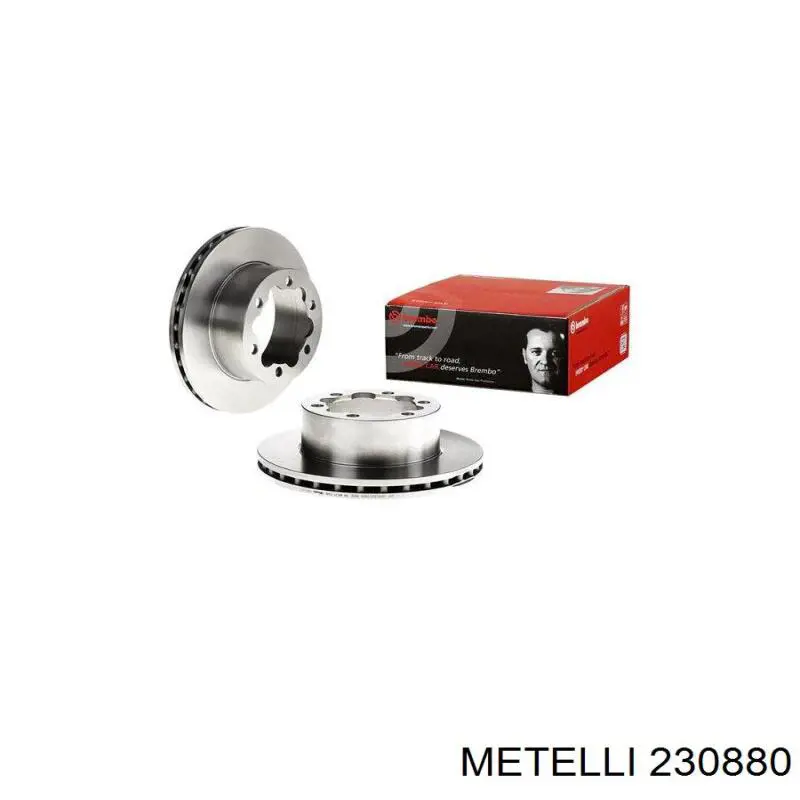 230880 Metelli Дискові гальма