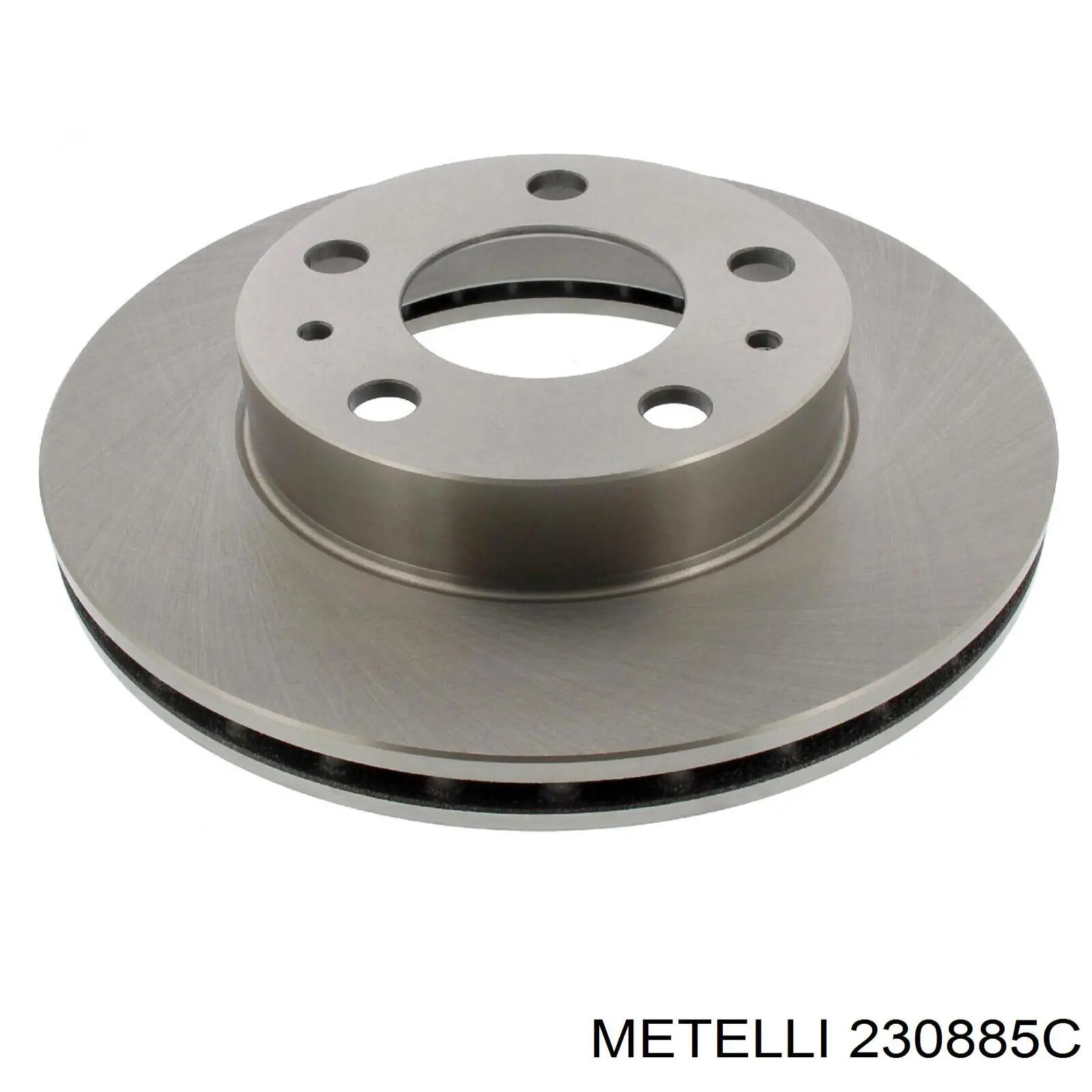 230885C Metelli диск гальмівний передній