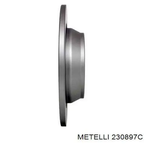 Гальмівні диски 230897C Metelli