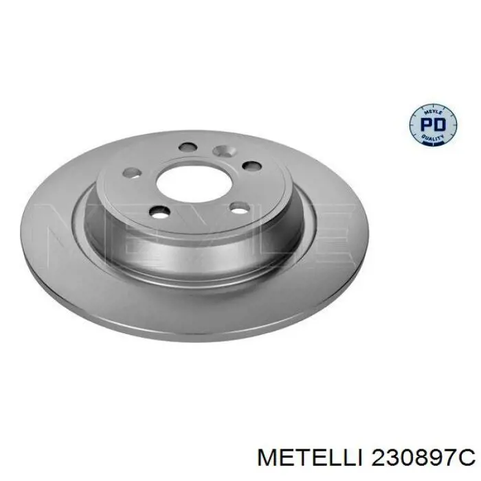 230897C Metelli Дискові гальма