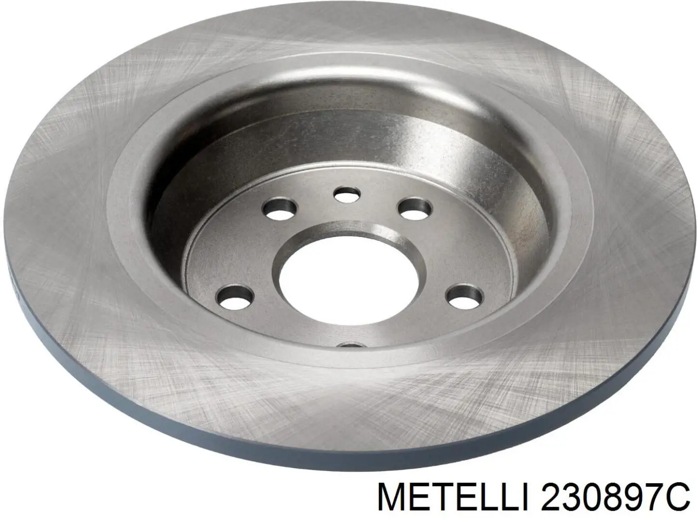 Диск гальмівний задній Metelli 230897C