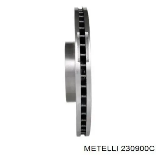 Диск гальмівний передній Metelli 230900C