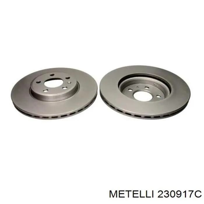 230917C Metelli Гальмо дискове переднє