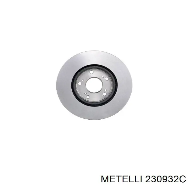 Гальмівні диски передні 230932C Metelli