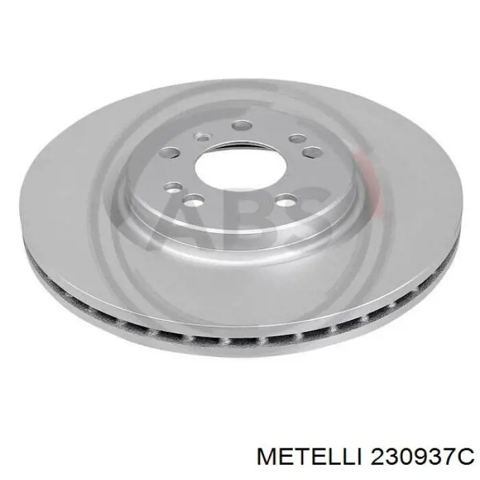 230937C Metelli диск гальмівний передній