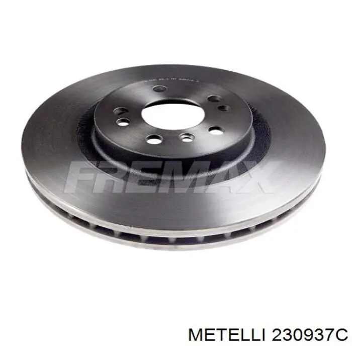 Диск переднього гальма Metelli 230937C ціна, від 75.03 USD