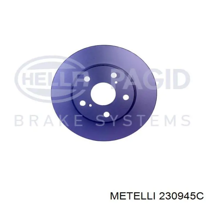 Купити 230945C Metelli Ротор гальмівний