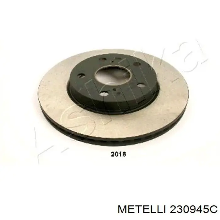 Диск гальмівний передній Metelli 230945C