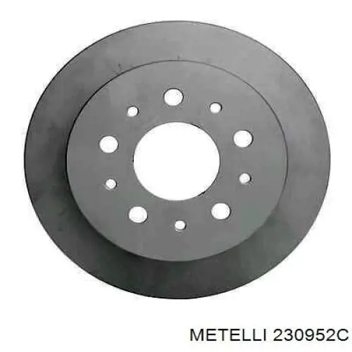 230952C Metelli Дискові гальма