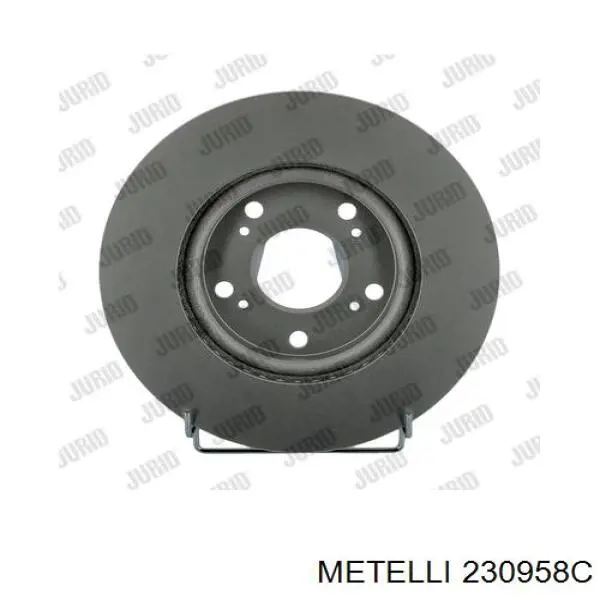 Диск переднього гальма Metelli 230958C ціна, від 43.18 USD