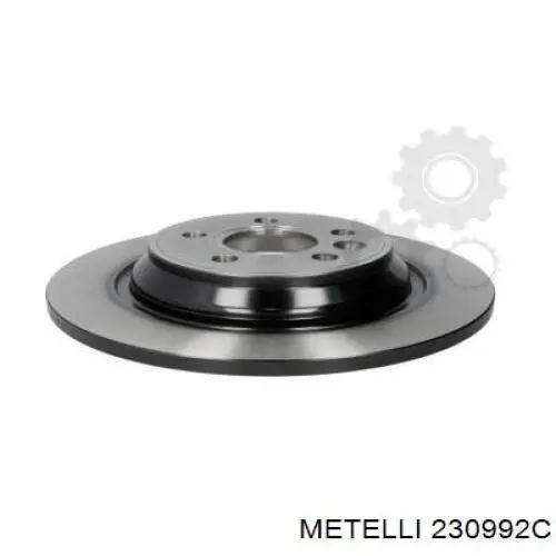 Купити 230992C Metelli Диск заднього гальма