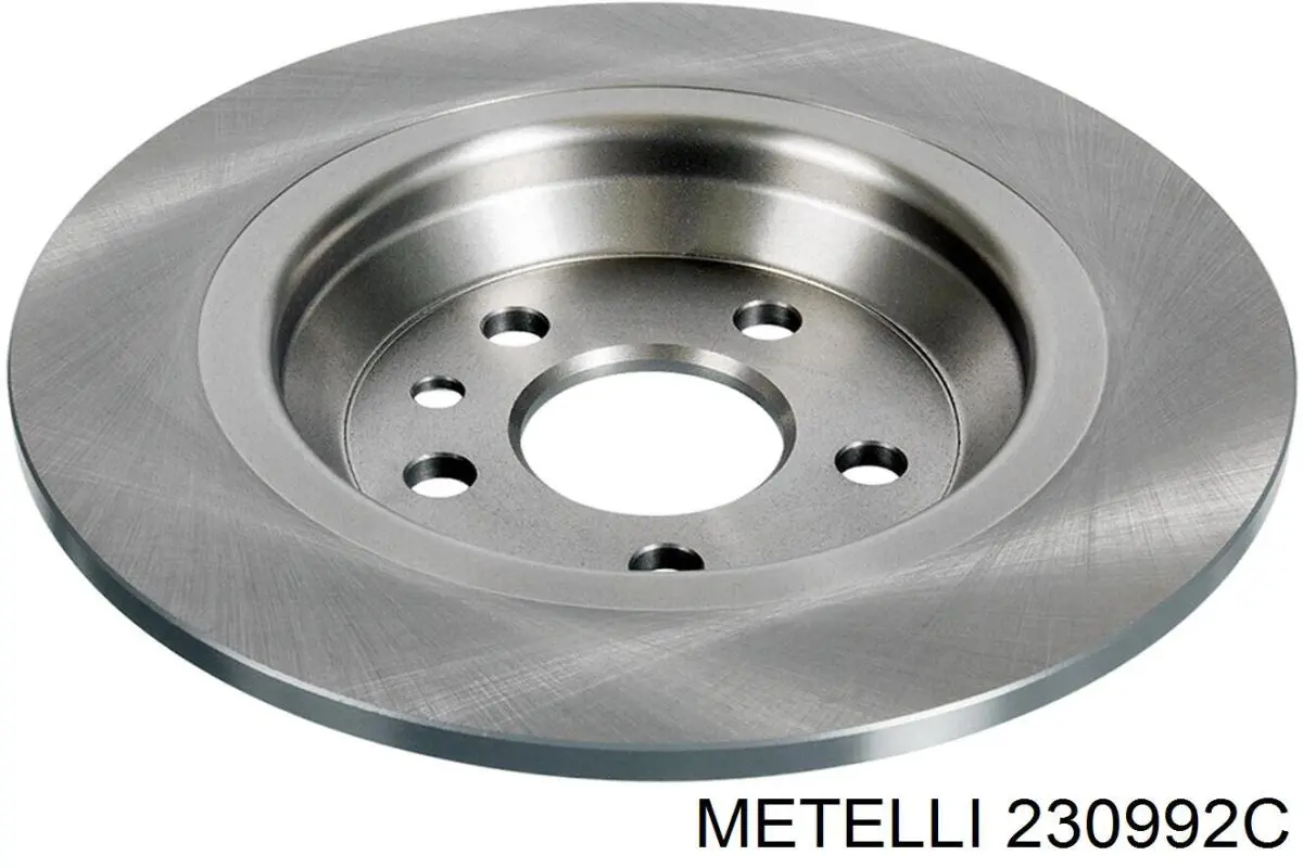 Гальмівні диски 230992C Metelli