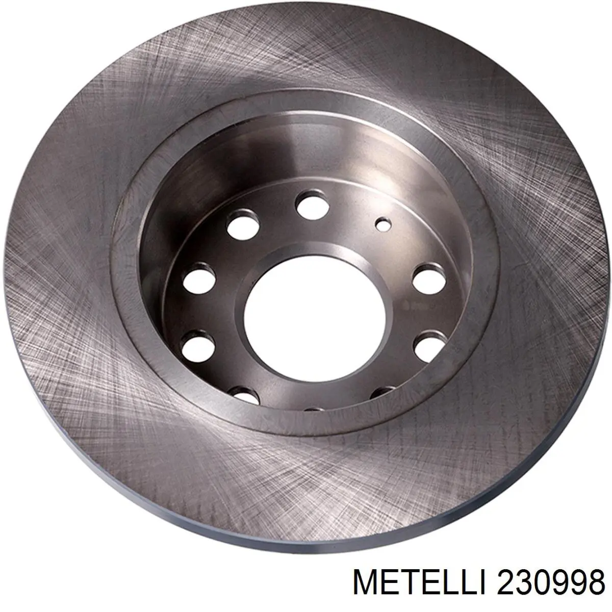 230998 Metelli диск гальмівний задній