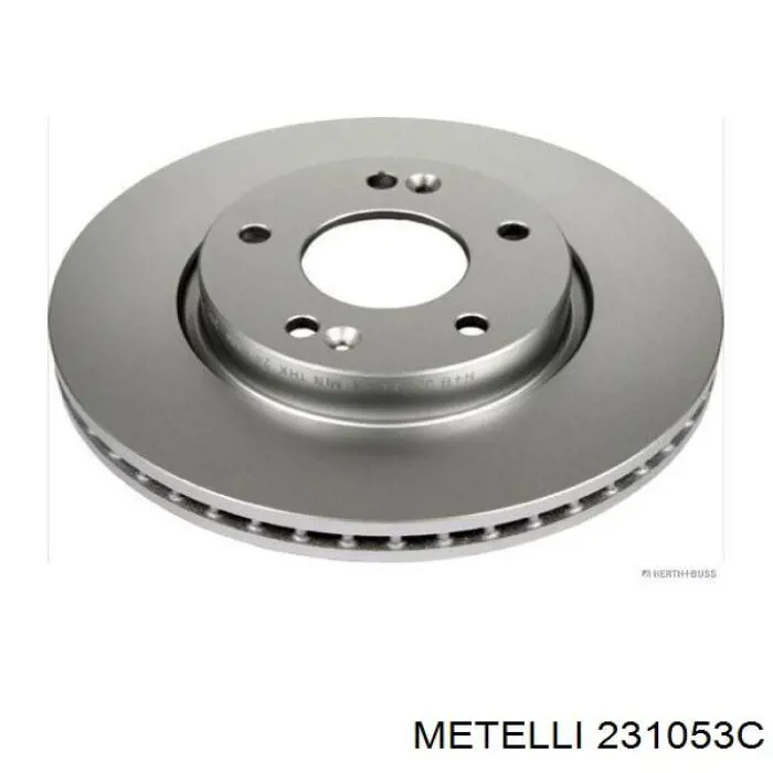 Диск переднього гальма Metelli 231053C ціна, від 40.21 USD