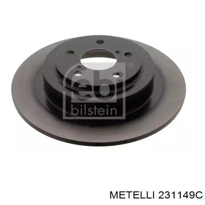 Гальмівні диски 231149C Metelli