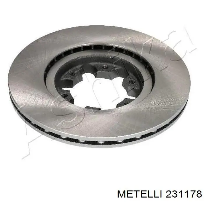 Диск переднього гальма Metelli 231178 ціна, від 60.61 USD