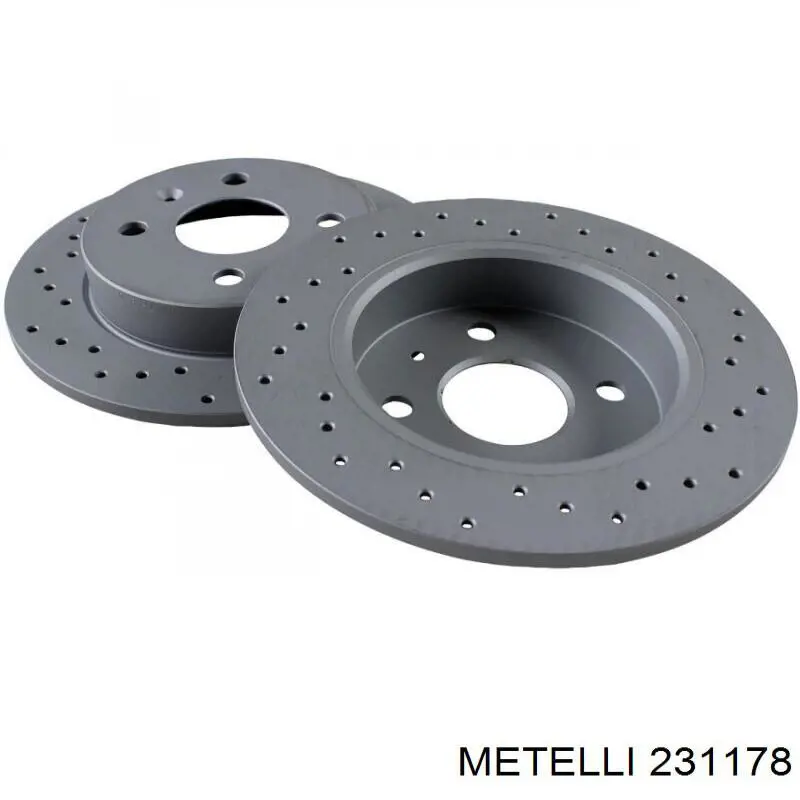 Купити 231178 Metelli Ротор гальмівний