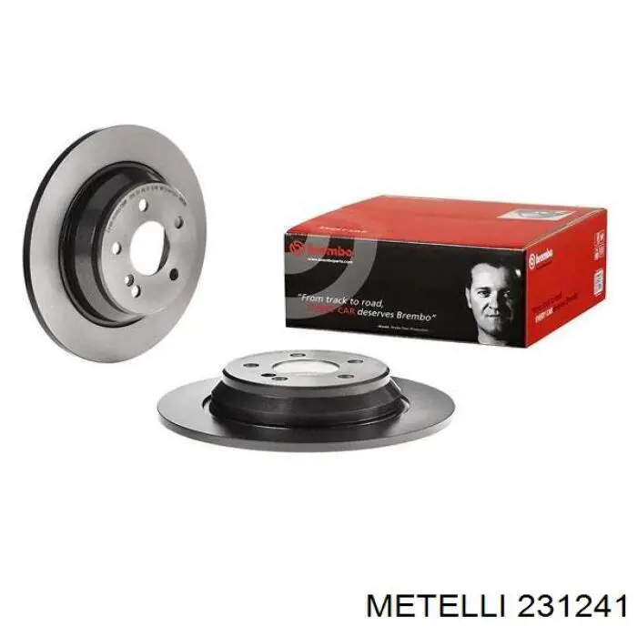 231241 Metelli Дискові гальма